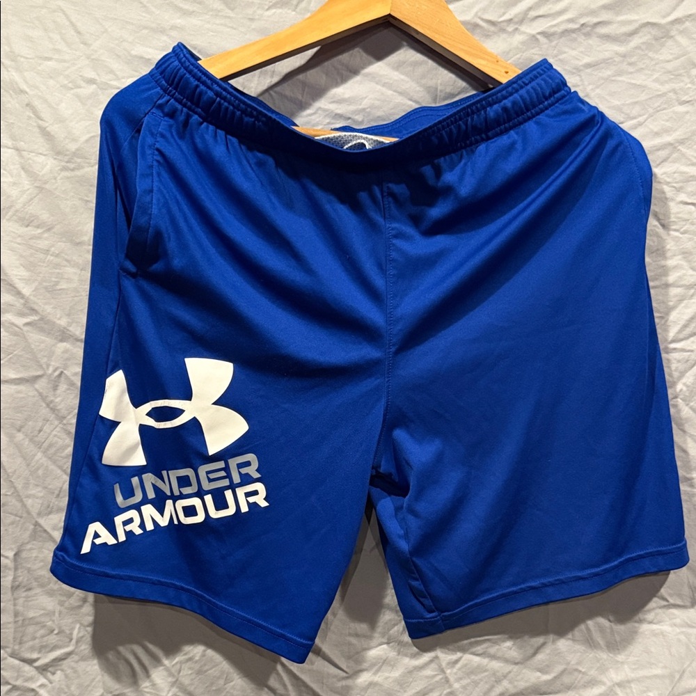 Under Armour Kids Blue Athletic Shorts